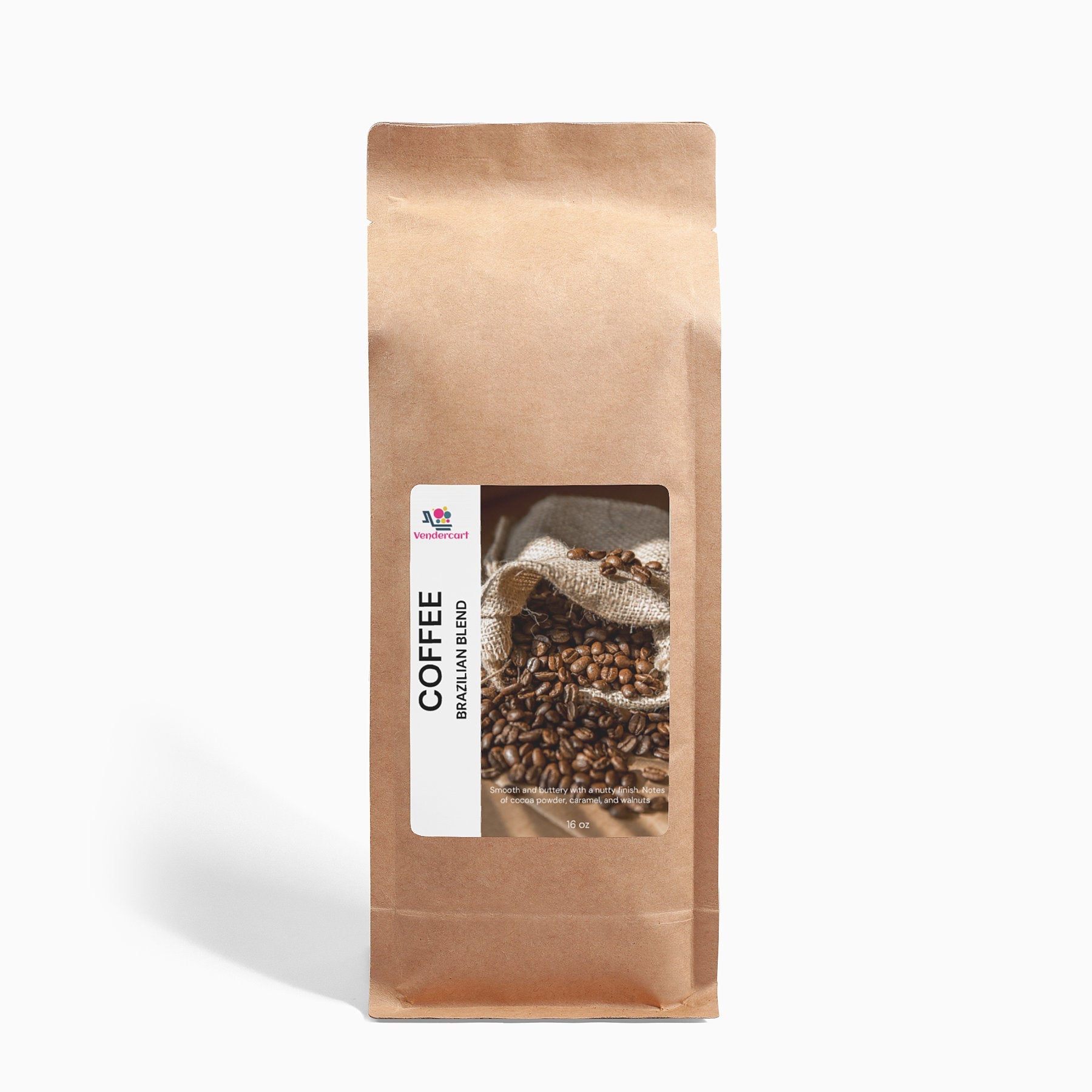 Brazilian Caramel Walnut Arabica Coffee 16oz Vendercart