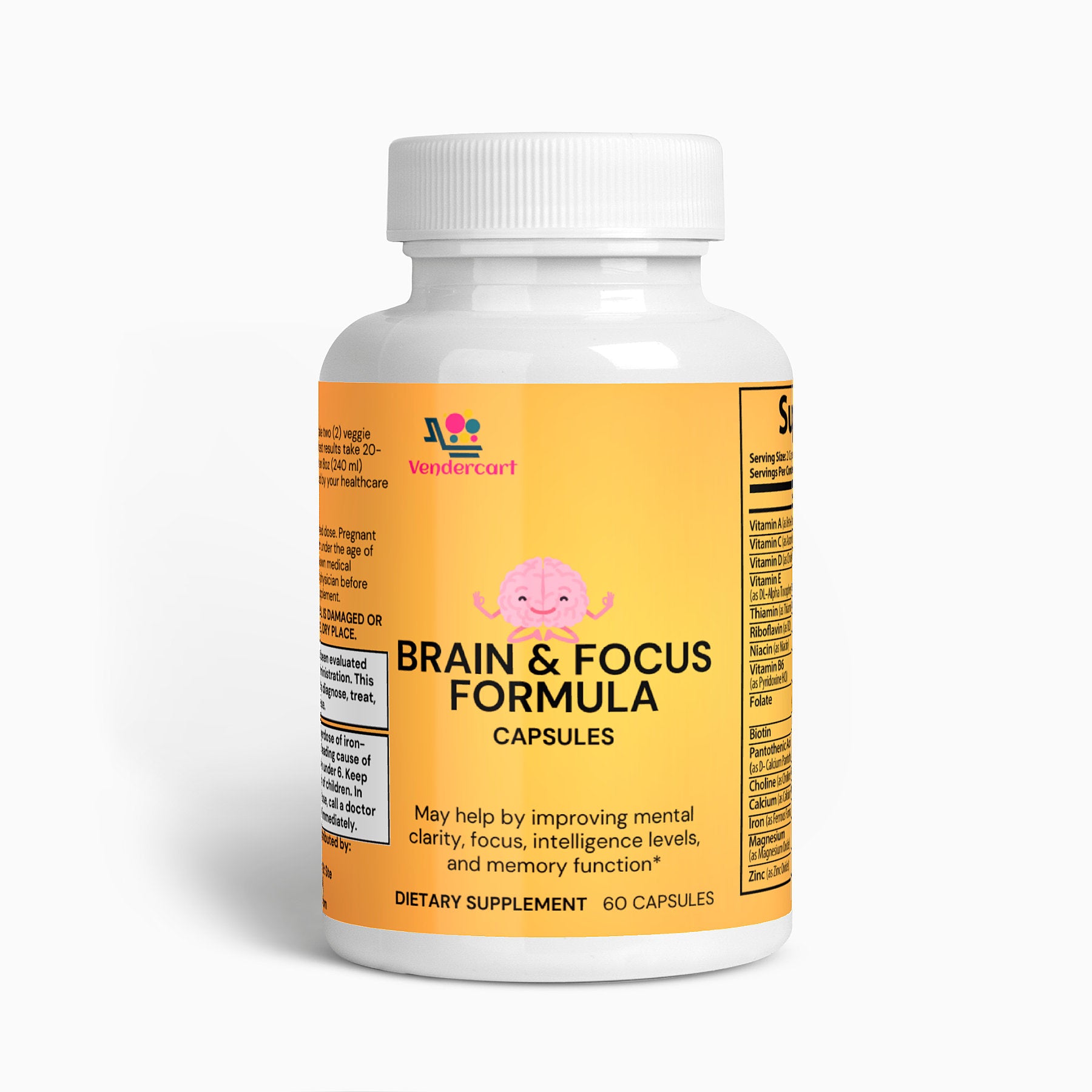 BRAIN AND FOCUS FORMULA VENDERCART