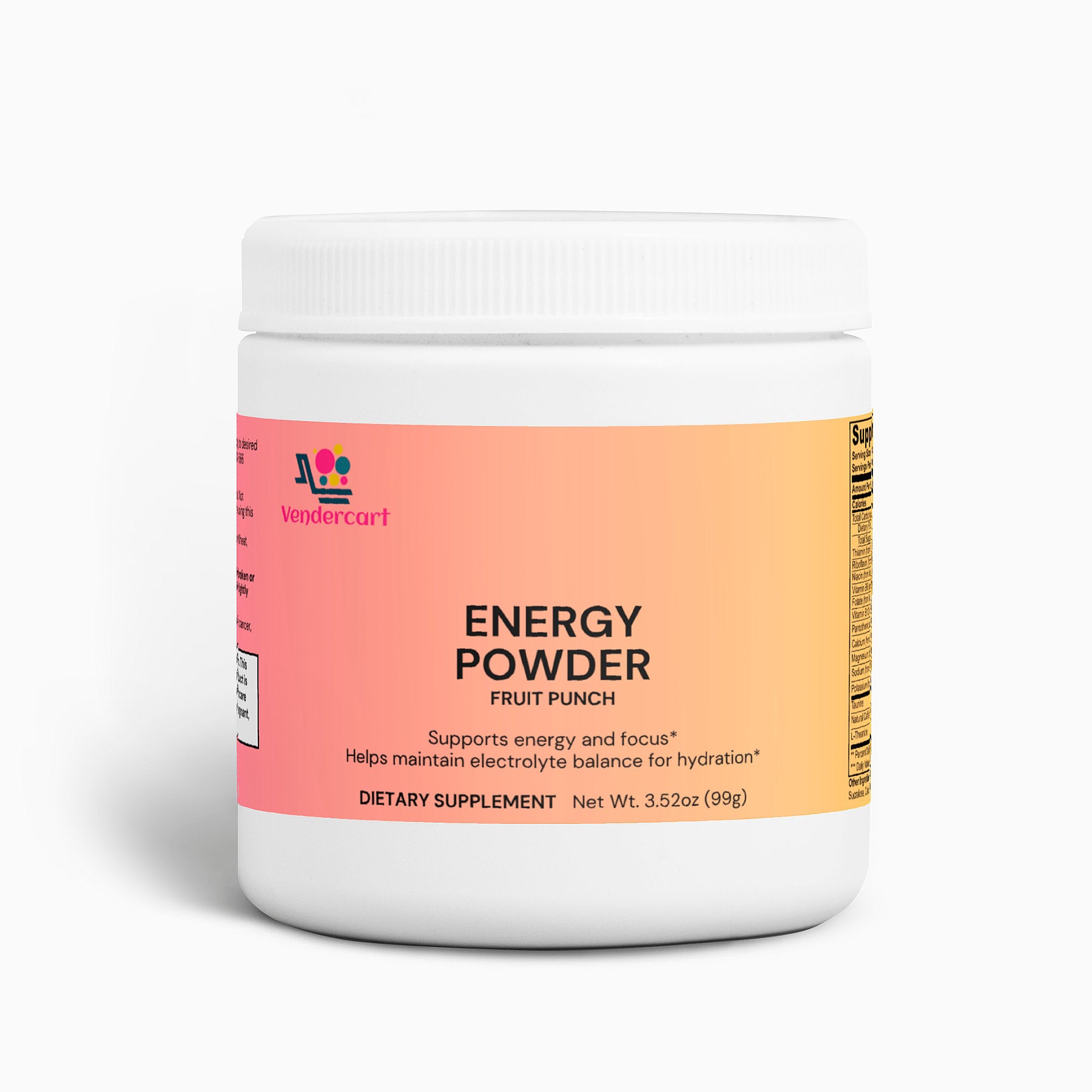 Energy Powder (Fruit Punch) Vendercart