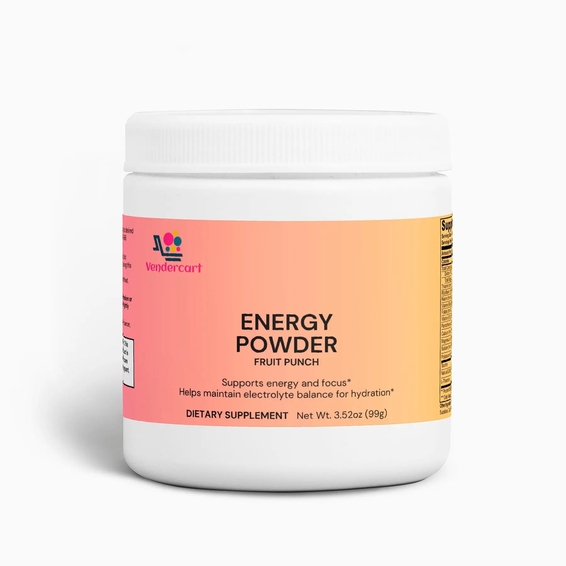 Energy Powder (Fruit Punch) Vendercart