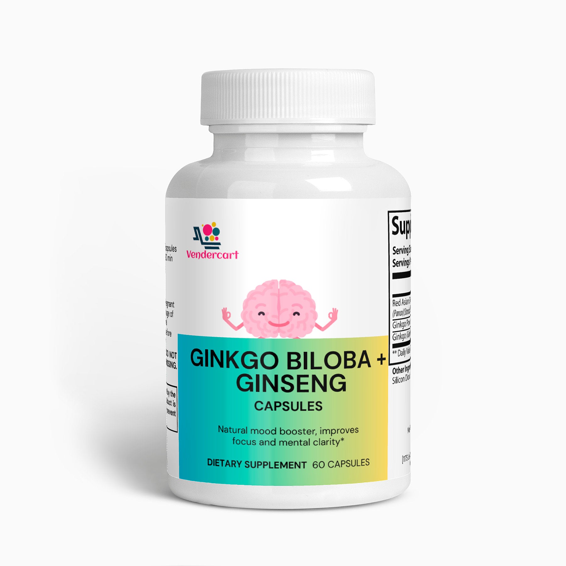 Ginkgo Biloba + Ginseng Vendercart