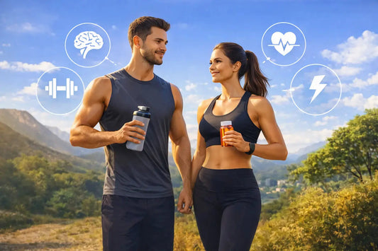 Vendercart energy and stress support supplements lifestyle image for USA wellness audience