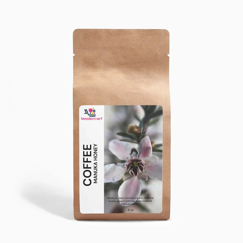 Antioxidant-rich manuka honey coffee with arabica beans 4oz