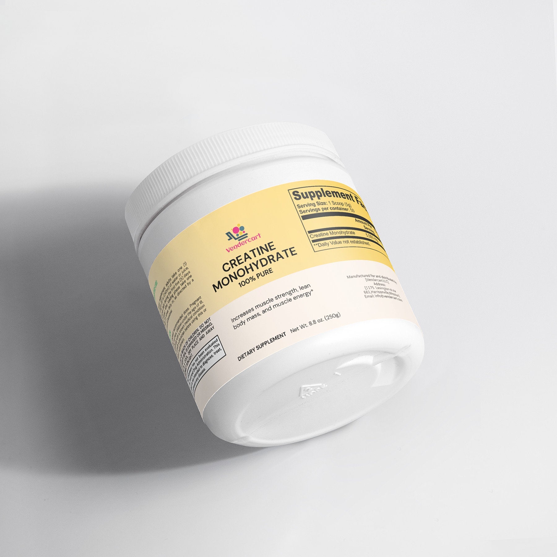Creatine Monohydrate Vendercart