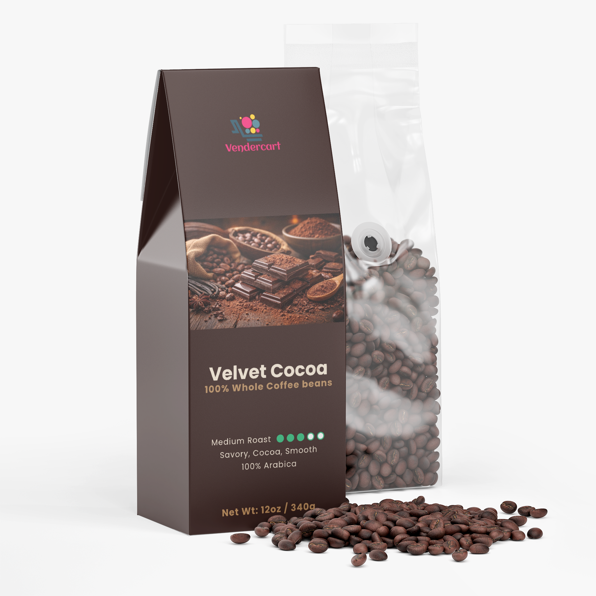 Velvet Cocoa Coffee (Medium Roast)