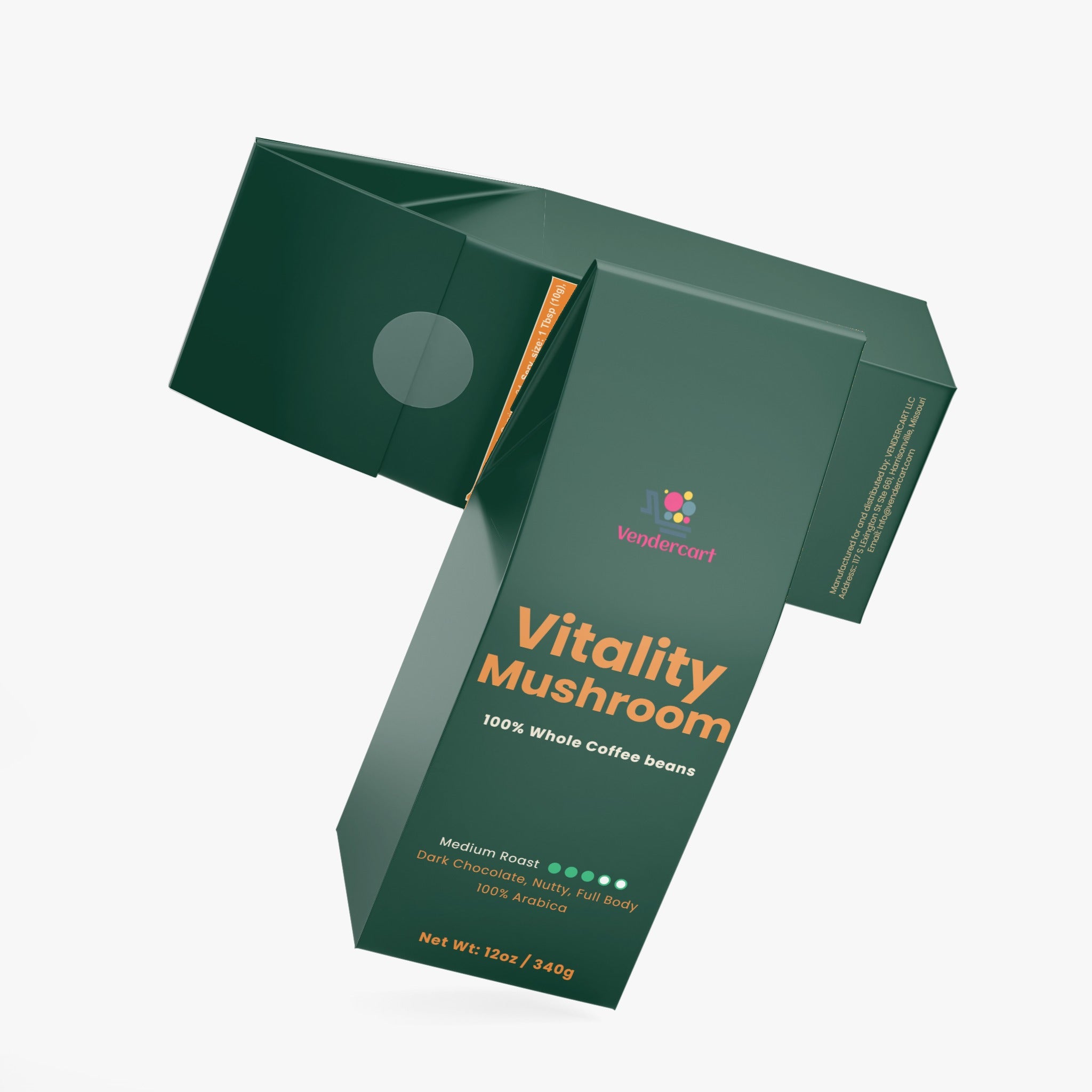 Vitality Mushroom Coffee (Medium Roast)