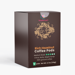 Rich Hazelnut Coffee Pods (Medium Roast)