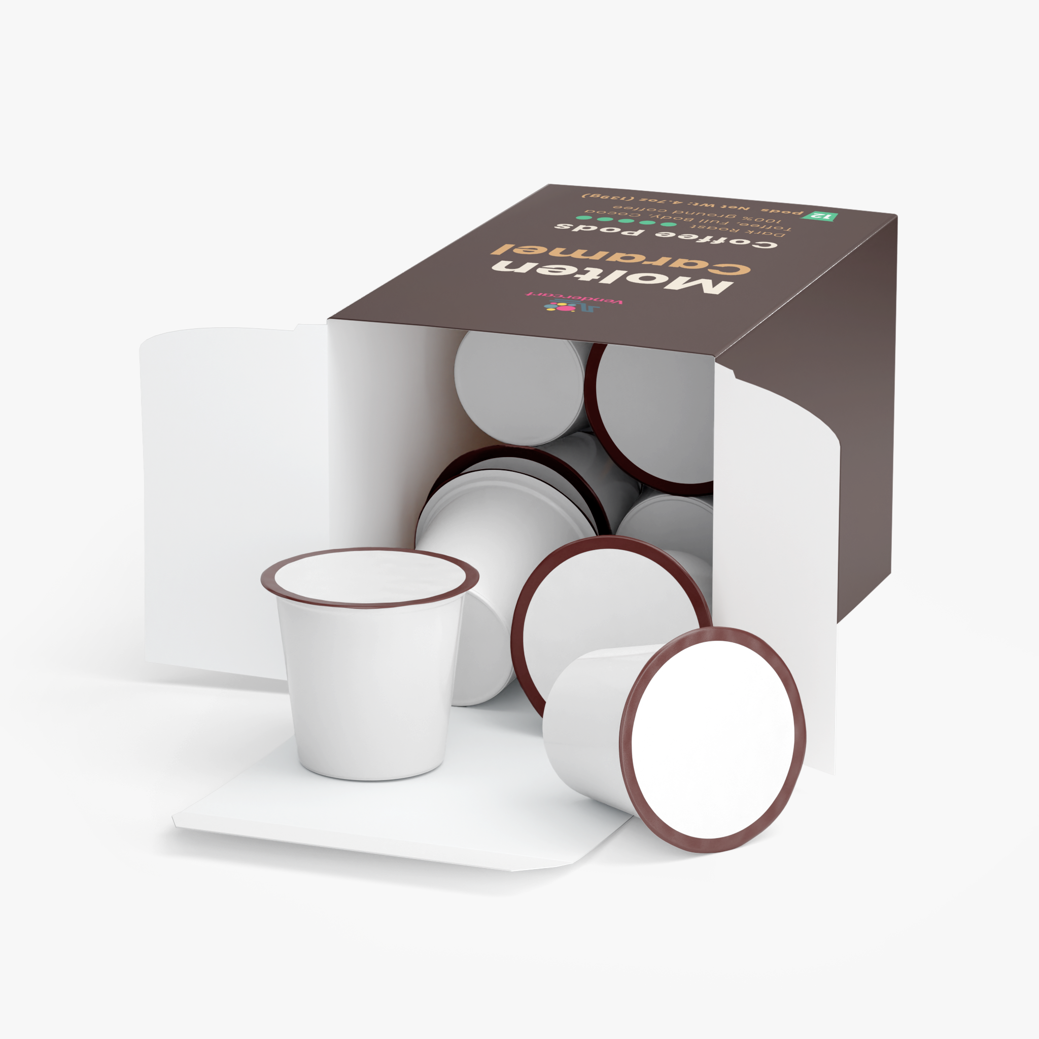 Molten Caramel Coffee Pods (Dark Roast)