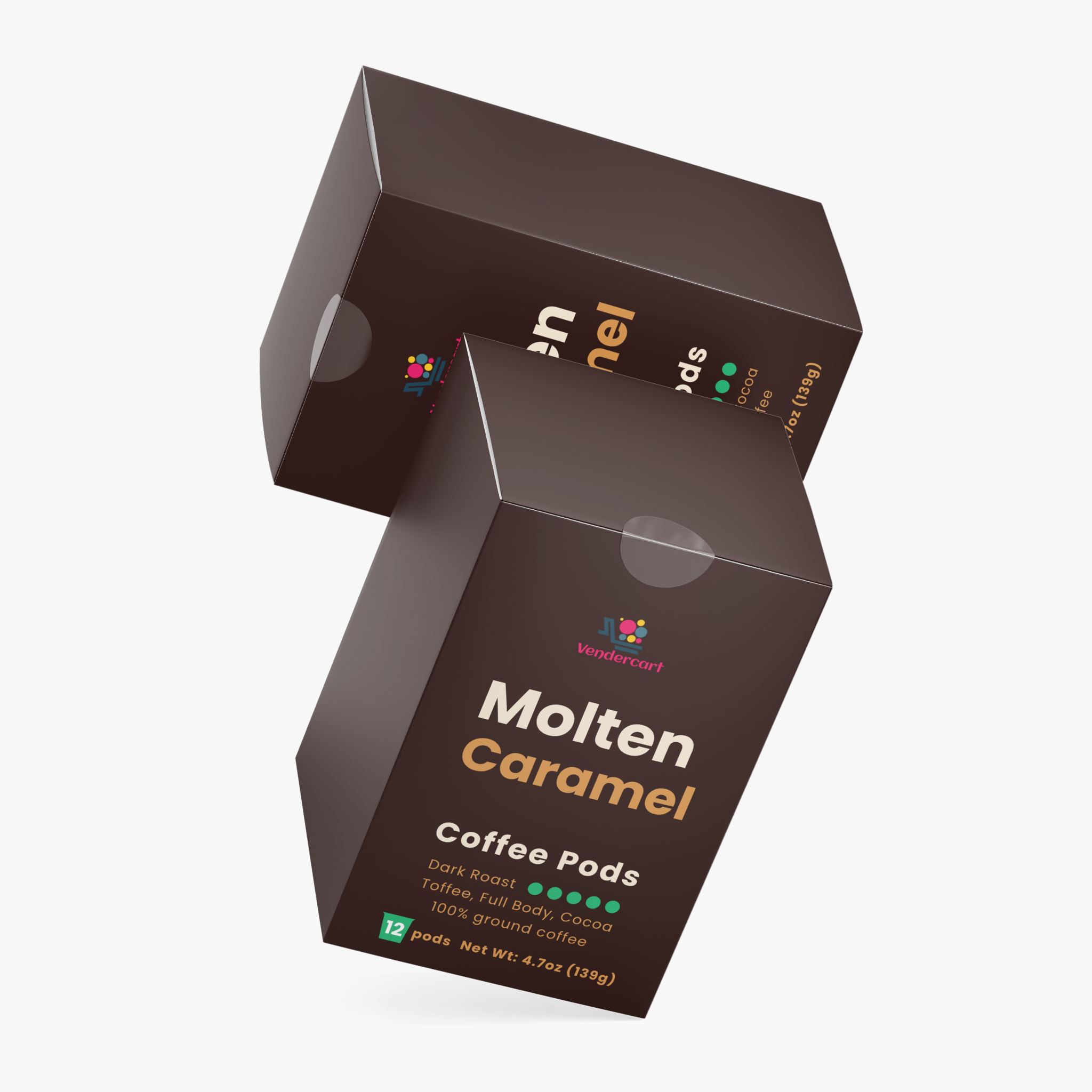 Molten Caramel Coffee Pods (Dark Roast)