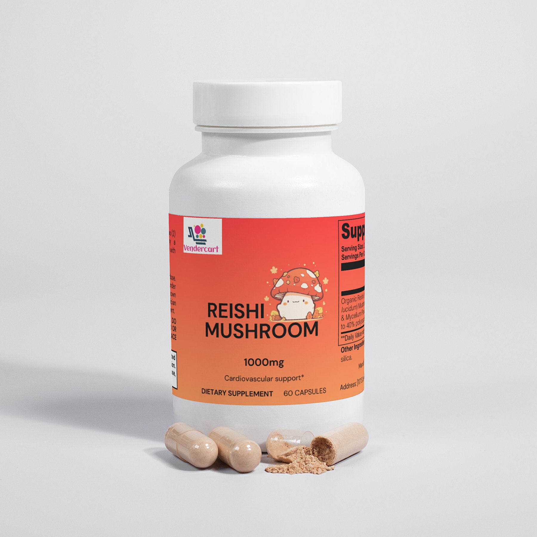 Reishi Mushroom Vendercart