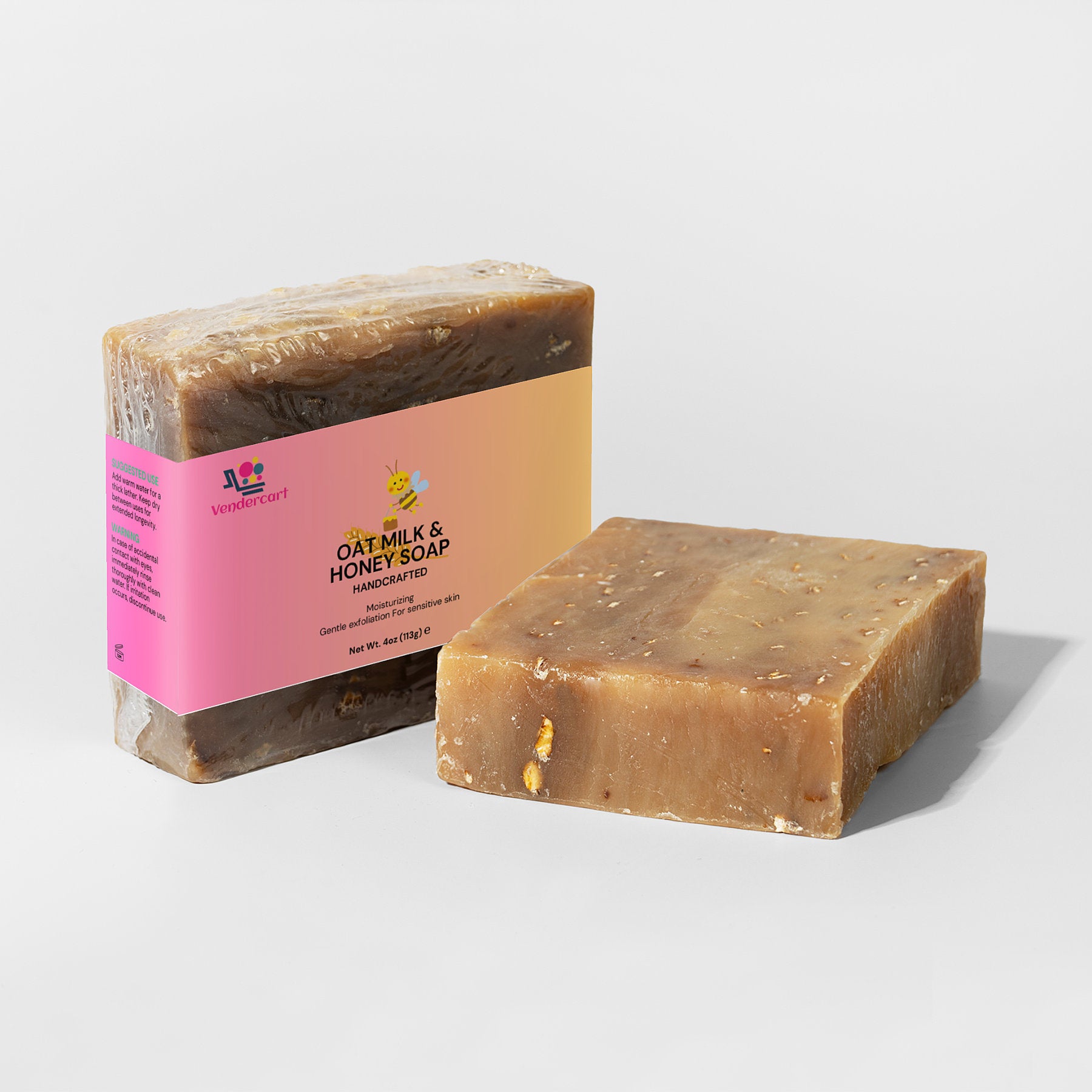 Oat Milk Honey Soap Vendercart
